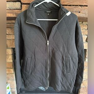 Women’s Charcoal Quilted Jacket